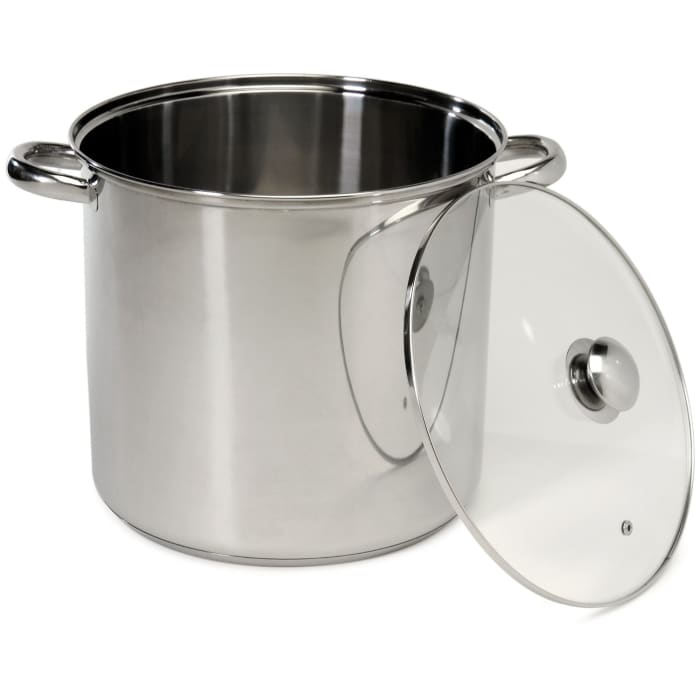 Boil water, in a cooking pot (7 litres), that is sufficient to submerge all your peeled plantain. Image Credit: Amazon.com