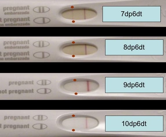 Note the line never gets darker, but actually appears to just fade away, just as the dream of having a baby does too.