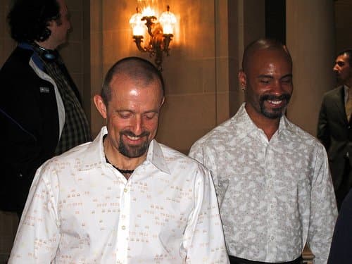 One of the first couples to be married after California's legalization of same-sex marriage! Hopefully, Nevada will follow.