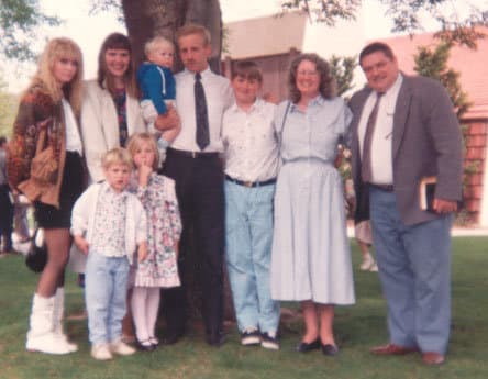 Jason was delighted that his half-brother and his family came to witness his baptism. They'd been delayed in traffic, but their being there was so important to Jason, the minister changed the order of service so they had time to arrive.