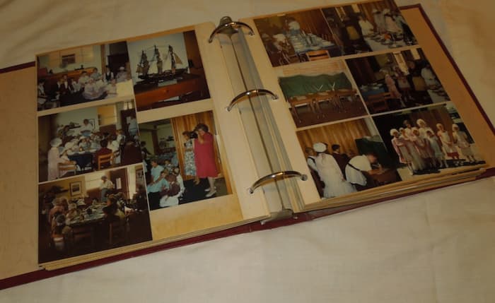 The year before we went to Massachusetts, Jason had studied Carry On, Mr. Bowditch at a Principle Approach school. These pages show the end-of year party based on that them. It all made Jason really want to see Salem.