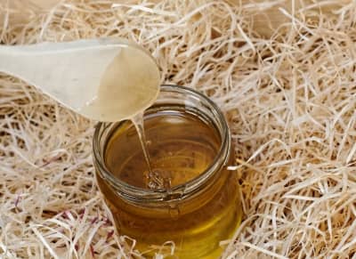 honey is a wonderful skin product and perfect in a lip scrub recipe. always use organic if possible.
