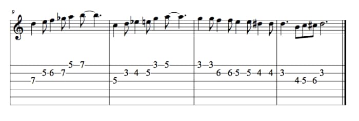 Blues Guitar Lesson • How To Use The Combination Scale. Chords, Solos ...