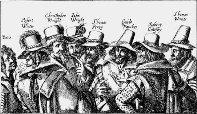 The plotters - Guy was the front man, the 'face', a warrior-type willing to risk all to put a Roman Catholic king on the throne