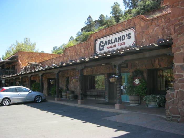 Garlands Navajo Rugs on Hwy 179 in Sedona has been in business since 1976 and offers quality Navajo rugs that are purchased directly from the weavers. Best selection in Arizona.