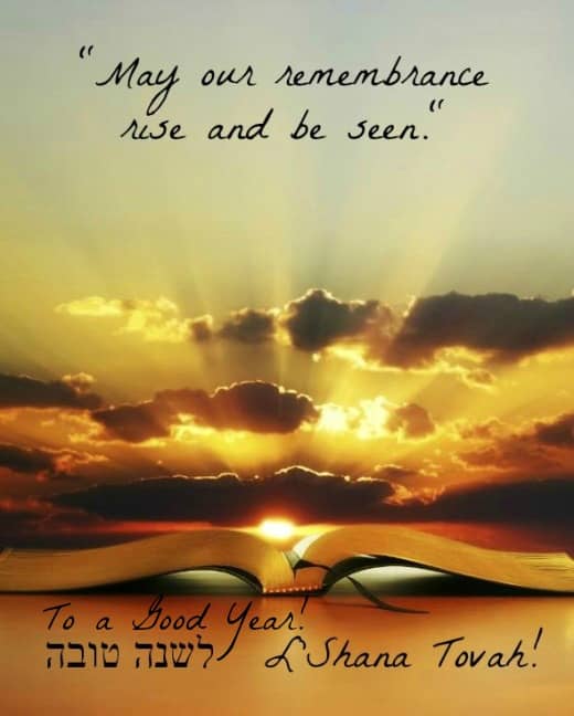 From the Ya'aleh Veyavo prayer in the Jewish prayer book, recited on Jewish Holidays and on the first day of each new month.