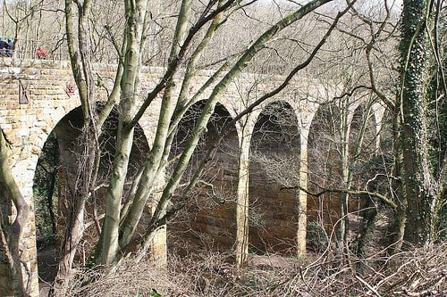 This is Waterfall Viaduct in a more recent view - the structure is listed, i.e., historic structure