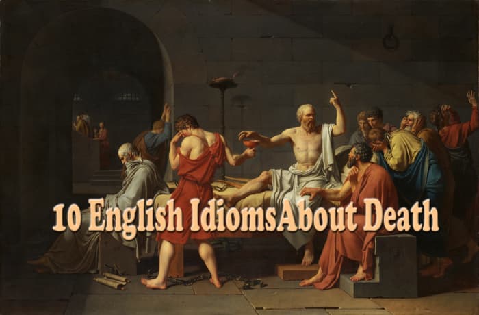 The Death Of Socrates (Being Given Poison Hemlock To Drink) By Jaques Louis David (1748–1825)