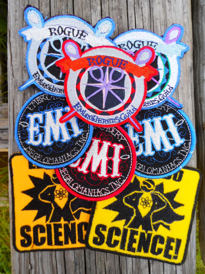 Making patches can be a fast, easy, and profitable use for your embroidery machine.