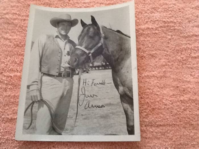 With getting great deals at auction sites I may be inspired to collect Gunsmoke autographs I thought were out of my reach. I was very happy to get this one.