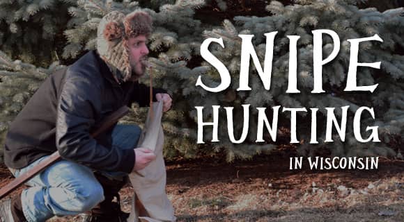 The holding the bag routine of snipe-hunting isn't just big in Wisconsin; it's also a favorite pastime of postal managers everywhere.