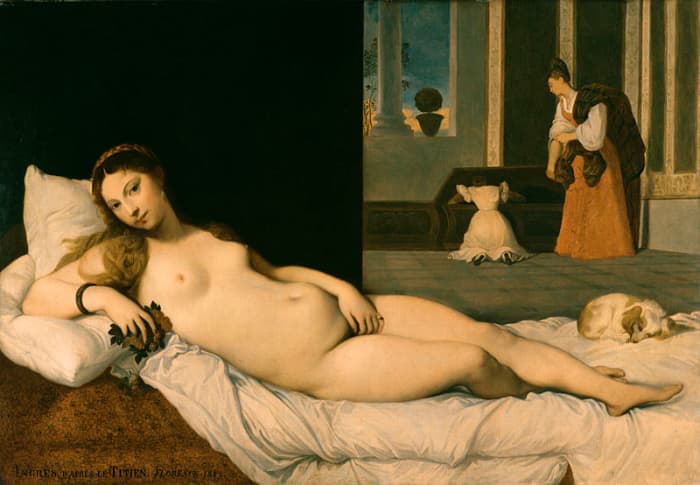 Jean-Auguste- Dominique Ingres, Reclining Venus (1821), Baltimore Walters Museum of Arts