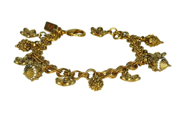 Inspired Castellani charm bracelet - inspired by a necklace from the Castellani family