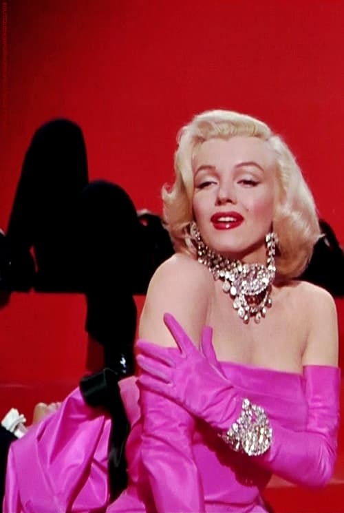 Marilyn Monroe as Lorelei Lee performing 'Diamonds Are a Girl's Best Friend' in 20th Century Fox's 1953 film "Gentlemen Prefer Blondes".