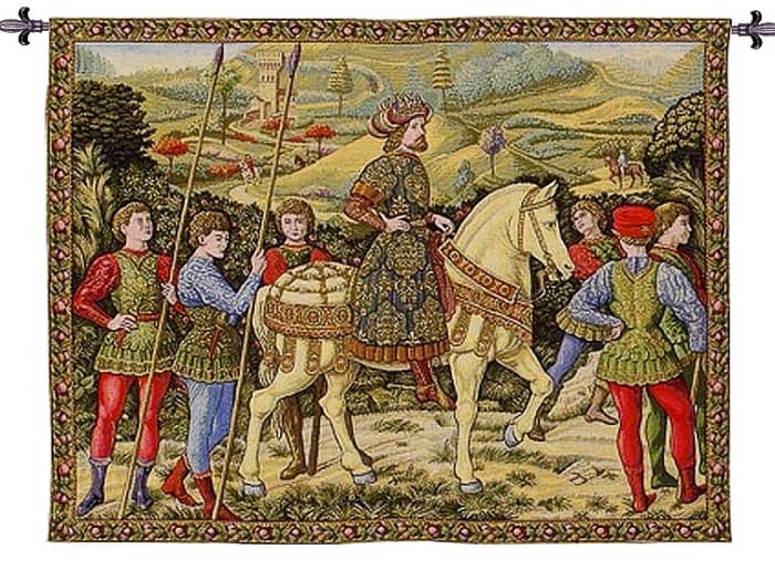 Turks conquered Thessalonica (Thessaloniki) on 29th March 1430. Thousands were massacred, women and children were sold as slaves and churches and tombs were desecrated. Ioannina also had the same fate, John visits Italy so John turned to the West fo