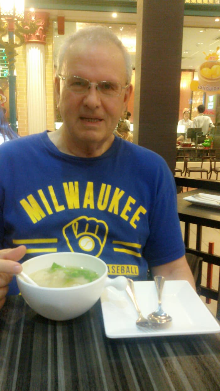 Picture taken in Bangkok one day after I was discharged from the hospital.