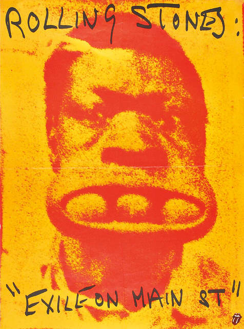 The Rolling Stones "Exiles on Main Street" COC 2-2900 Rolling Stones Records In-store Promotional Poster (1971) US Poster