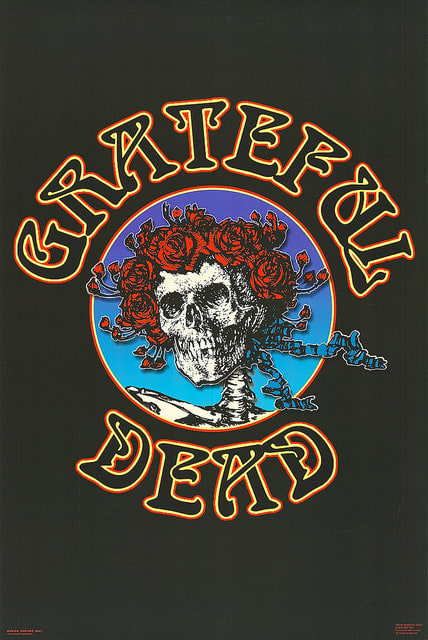 The Grateful Dead "Skull and Roses” Poster Raven Images Inc., Grateful Dead Productions, Inc.(2002) 36 x 24
