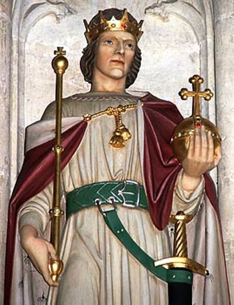 Eadwin, King of Northumbria - even as he stepped up to be crowned dissent was afoot