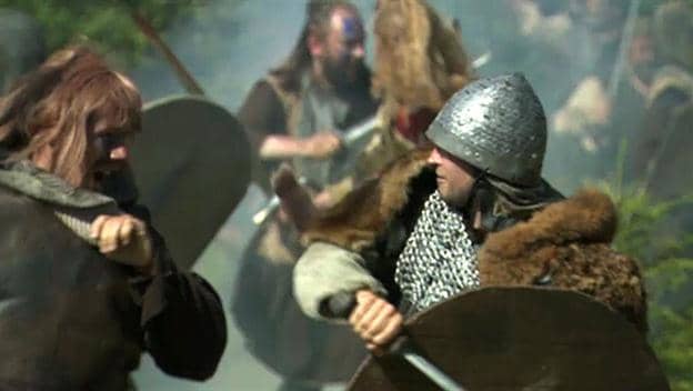 The battle for control of the north went three ways. The Aengle of Bernicia and Deira fought one another as much as they fought the Celts