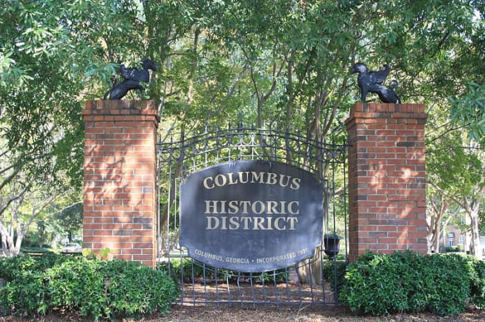 File: Columbus Historic District Sign Fourth Street.JPG 12 October 2012 Author: Deutschlandreform CC-BY-SA-3.0