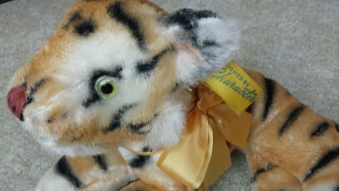 The workmanship in this Bengal tiger is excellent; the detailing in the eyes and hand stitching shows the care that the Character Novelty Company put into their stuffed plush animals.