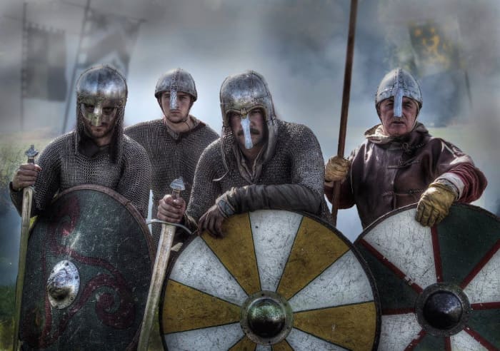 These incomers were not here only for booty. Primarily they came to avenge the death of Ragnar 'Lothbrok', their secondary aim would prove more dangerous to the stability of the Wessex dream... Aelfred's dream of one kingdom. They were here for land!