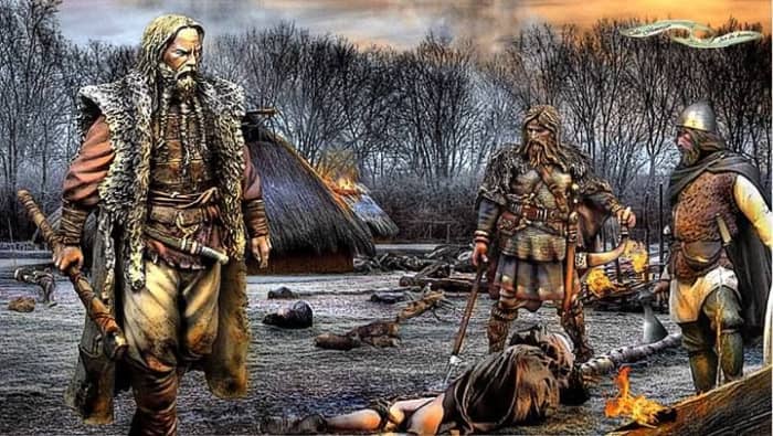 Laying waste across the kingdoms of East Anglia, Mercia and Deira the Danes sought to bring King Aelle to book for the death of Ragnar at Bamburgh