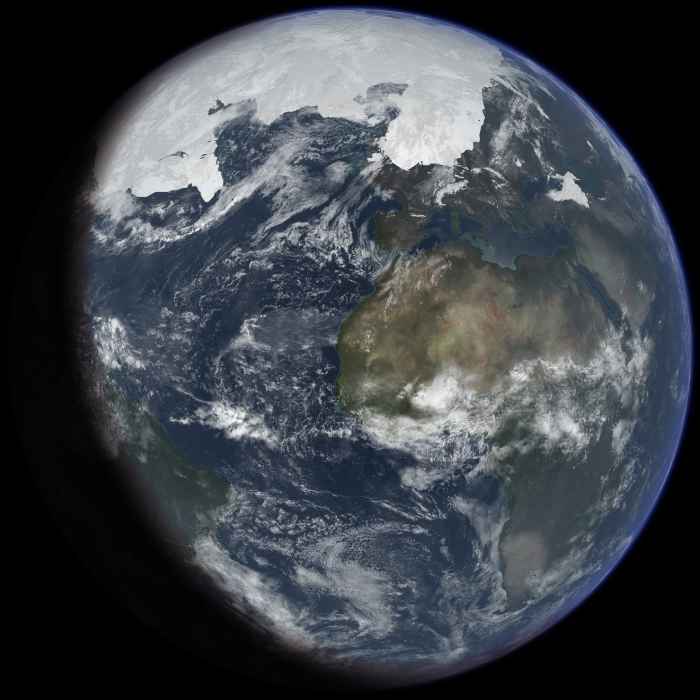 Artist conception of The Ice Age