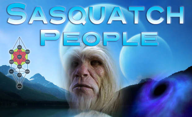 The fourth race of hybrid Humanoids on this planet, were the Sasquatch people, Psychic Warriors and protectors of All Life.