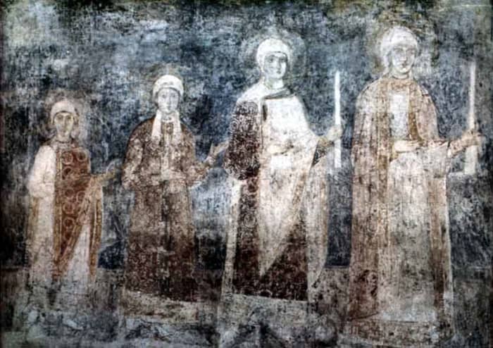 Ellisif - Elisaveta and her sisters, daughters of Jarolav 'the Wise', sister of Valdemar/Vladimir, (father of Msistislav Harold)