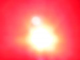This photograph clearly shows another planetary sized object near our Sun. While this has been labelled as a Sun Dog by many, the difference is that it has the same light refraction as our Sun has in this photo.