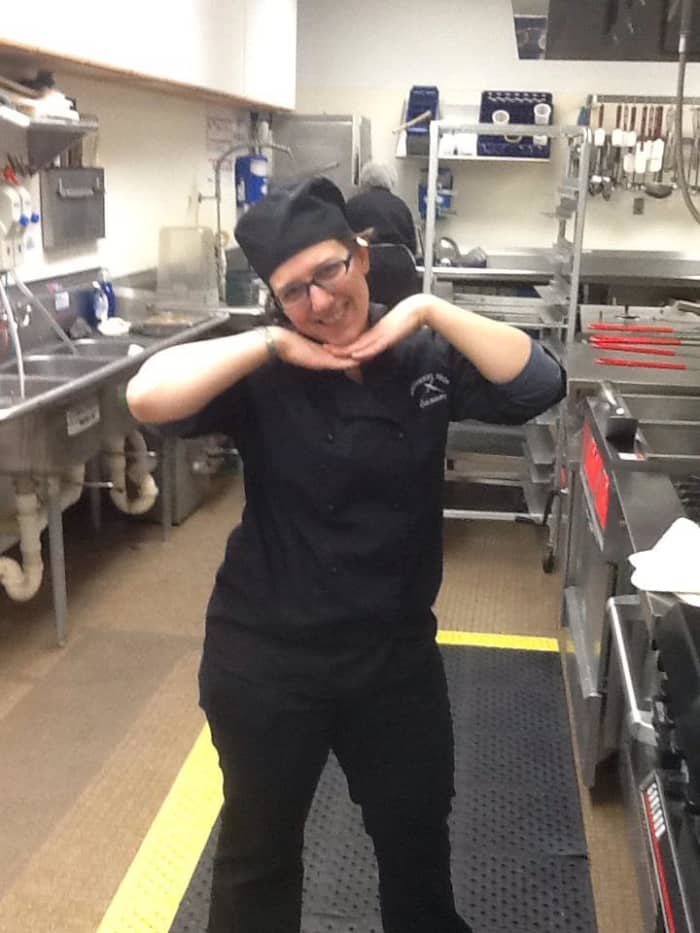 Culinary School was a poor representation of being a Chef. I was young, carefree, and naive. But...oh, was I on top of the world!