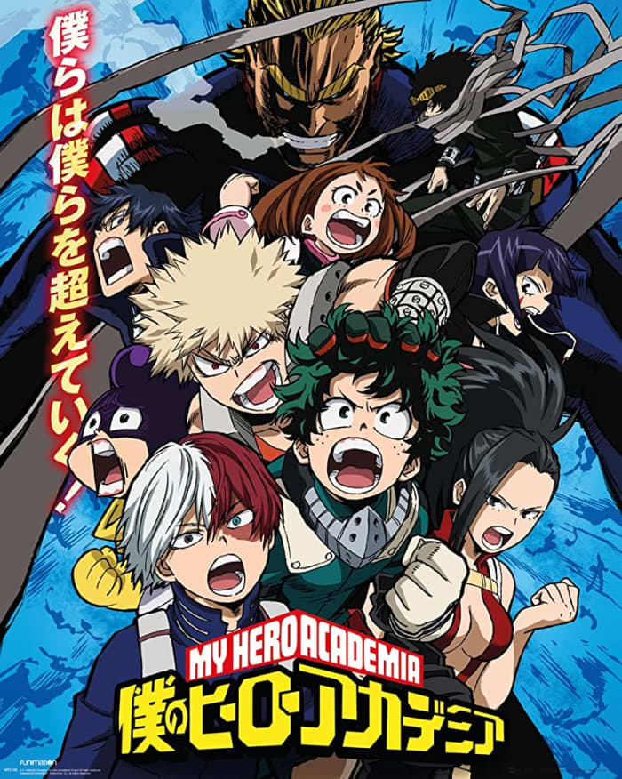 Cliche terrible anime for children and man-children who've never read or watch a good comic book or show like X-Men in both cases. Also everyone in this poster looks like they soiled their pants.