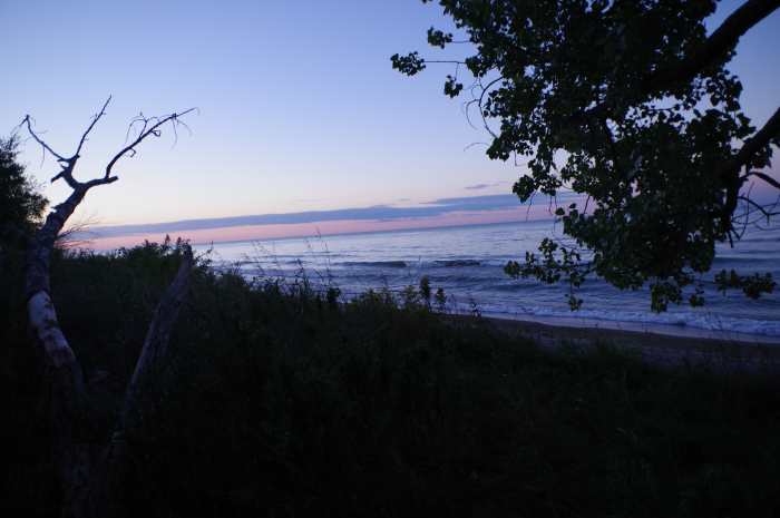 Following the '4 hour rule', we stayed overnight at Darlington Provincial Park in Ontario as well.