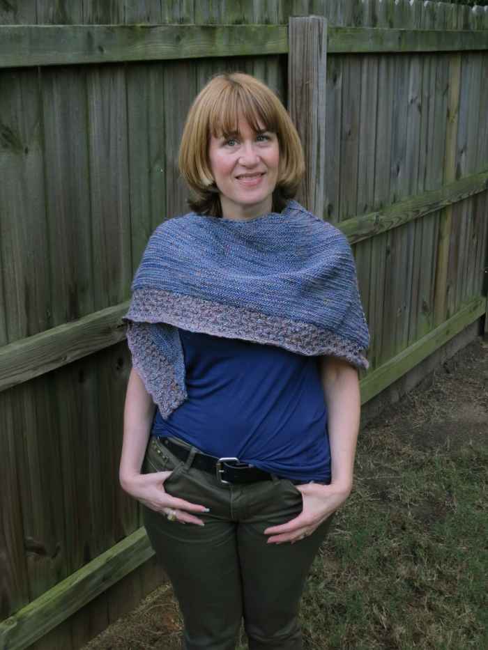 Free Knitting Pattern: Lightweight Textured Shawl - HubPages