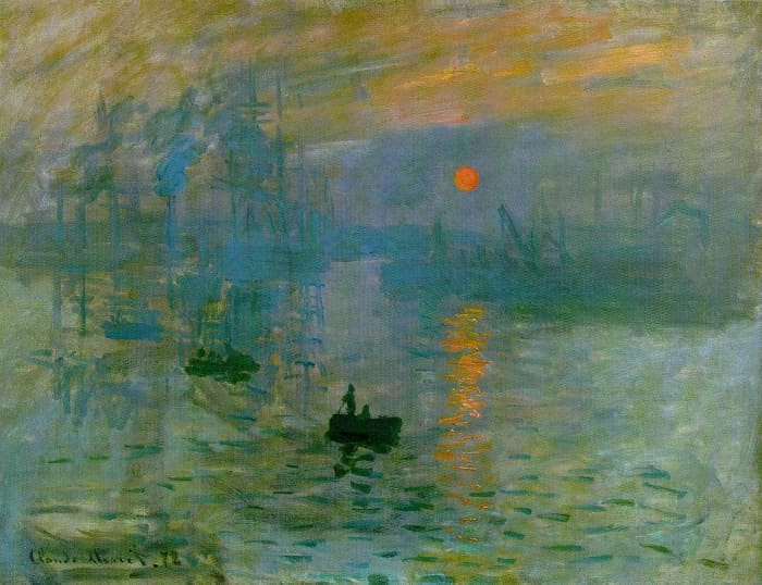 'Impression, Sunrise' is the painting that gave the whole Impressionist group their name. While critics used it as a derivative, the Impressionists liked it.