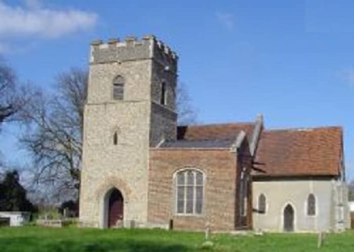 St Mary's Church Suffolk. A typical Norman church built upon the older Anglo-Saxon wooden site.