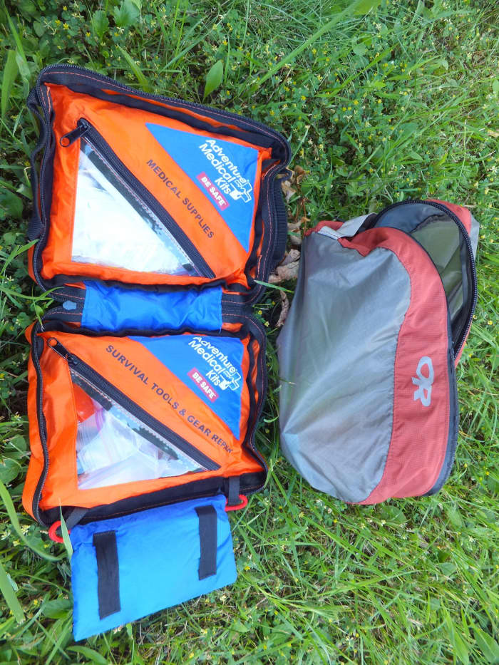 The Adventure Medical Kits pouch is a great way to organize survival and first aid gear. The OR zip pouch is a lightweight water resistant way to carry outdoor essentials.