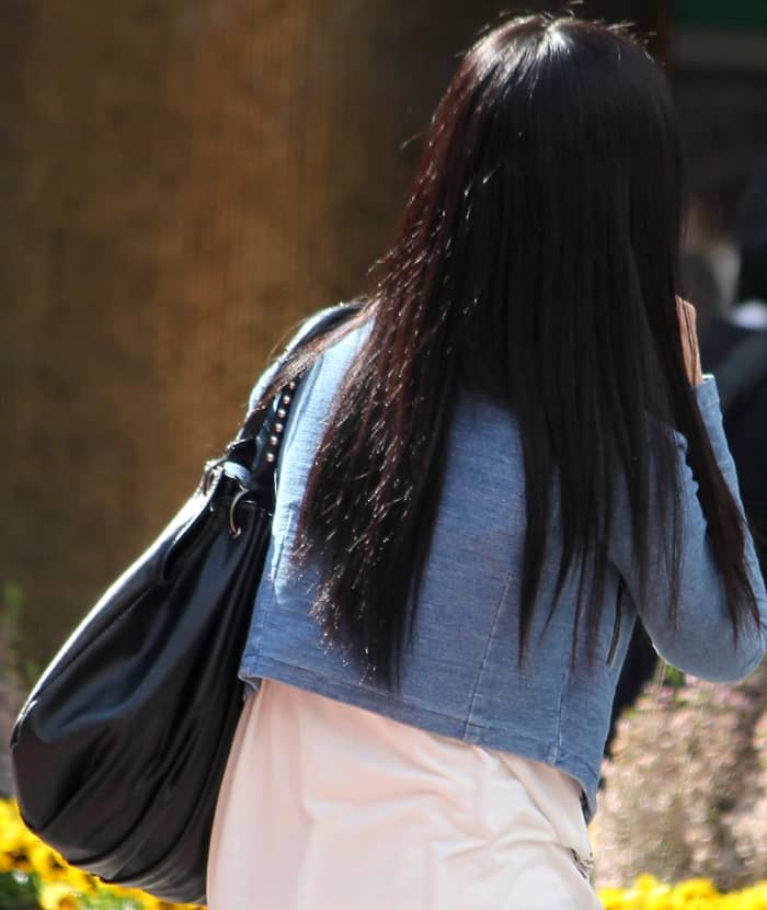 Slim bodies, long beautiful black hair, great dress sense. The modern Asian woman is smart and sophisticated