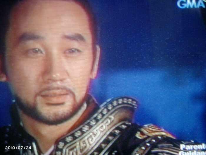 Yushin telling her he is disheartened but only Bidam can give the solace she needs, for when he decided to serve his ruler, he turned his back to the woman he loves..