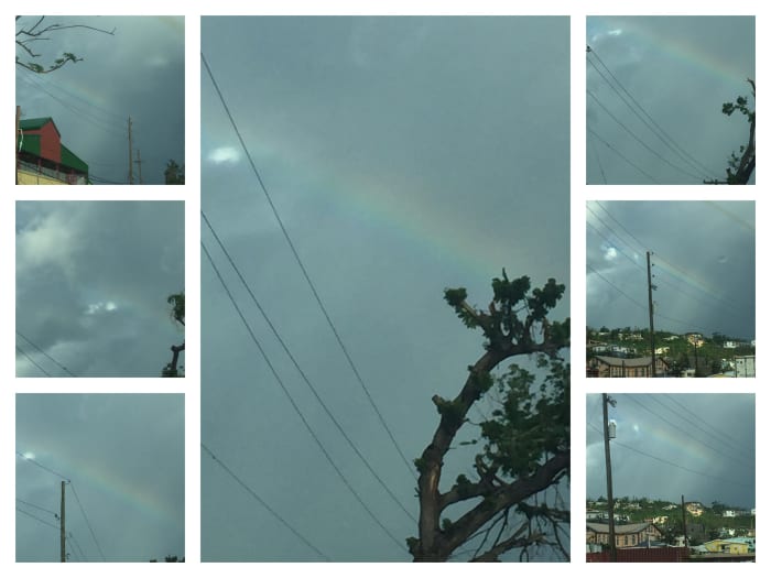 Caption was on October 27, 2017 right after UVI stretch heading east passing the police station by Kerwin Terrence.