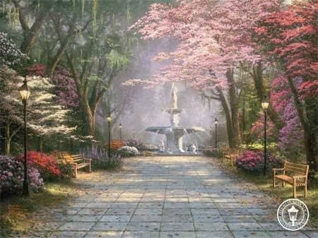 Savannah Romance SN Paper has now been made available in the open market. You can own a copy of this magnificent painting.