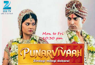 The Serial Punar Vivaah on Zee TV tells the story of a marriage of convenience between the main protagonists Aarti (Kratika Sengar) and Yash (Gurmeet Choudhary) for the sake of their children. 