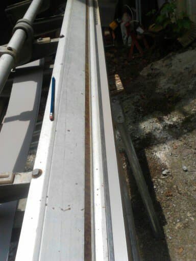 look at top of the picture where the bend lines up with the brake edge, this is the first 15degree bend point.