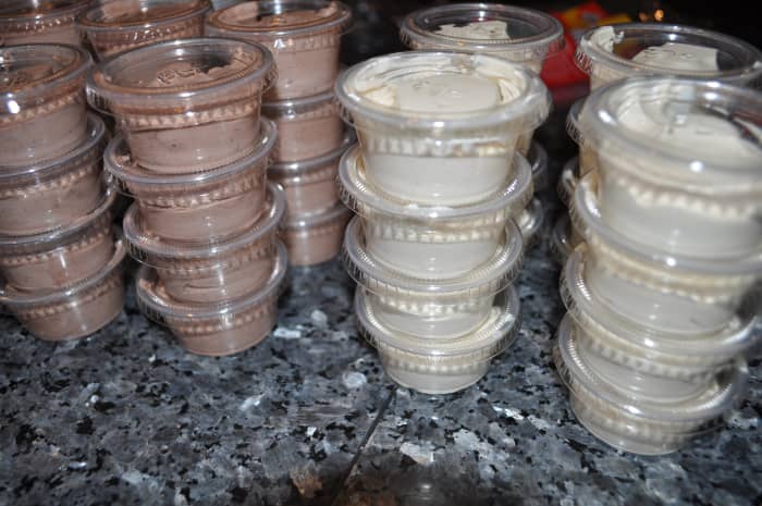 I brought two flavors to a backyard BBQ. One was Chocolate Cake and the other was Cherry Cheesecake. Do you know which one was the favorite?
