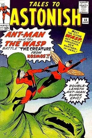 Tales to Astonish # 44-1e verschijning van Wasp