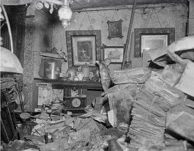 Look past the clutter and try to understand WHY the hoarder is saving newspapers, bags, old clothes, tools,etc.