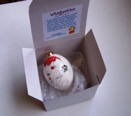 Handmade Cat Ornaments Called Whiskerkids Are A Unique Gift Idea For The Cat Lover On Your List Or As An Add On To Your Own Collection Of Cat Christmas Decorations. Image Credit Amazon
