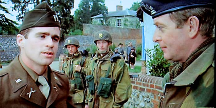 Steiner, posing as a British Colonel of the 'Polish' troops, is not best pleased when he discovers an unwelcome American presence near to the village where he has taken up residence
